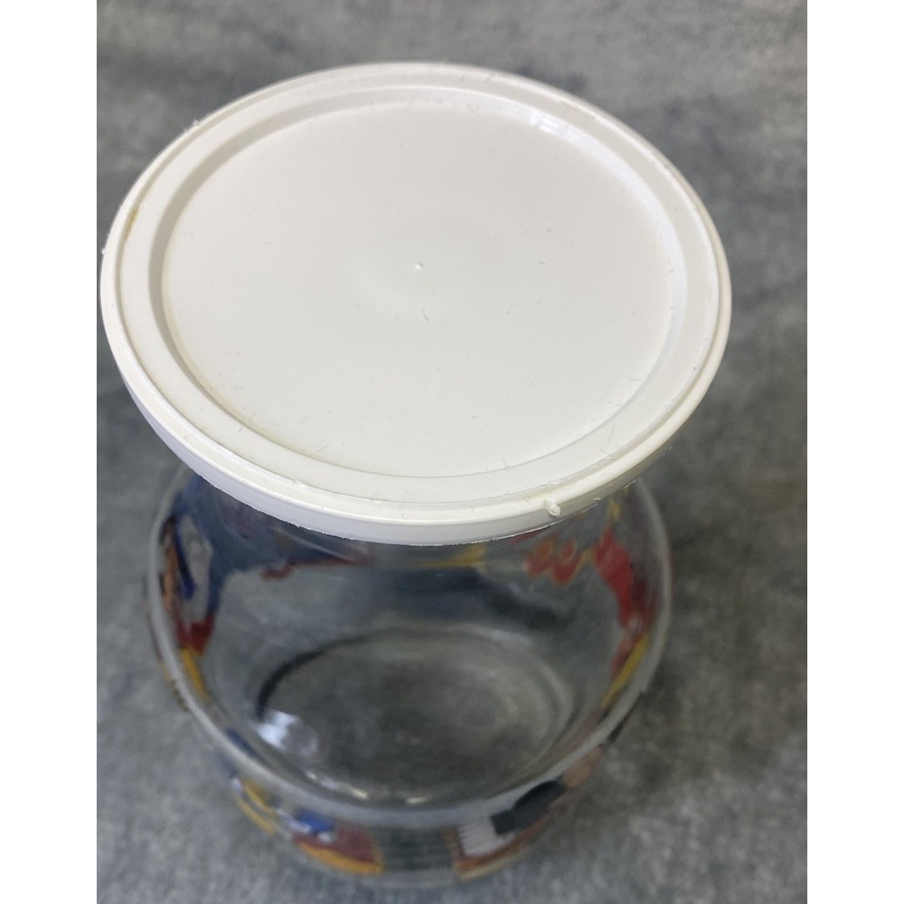 The Walt Disney Productions Mickey & Friends Sports Glass Canister With Lid - Picture 6 of 10